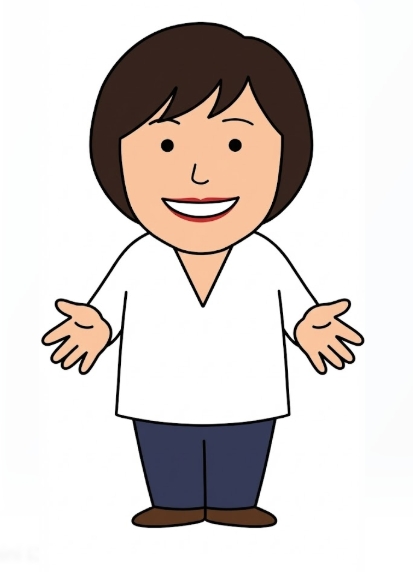 デイケアセンター長 似顔絵