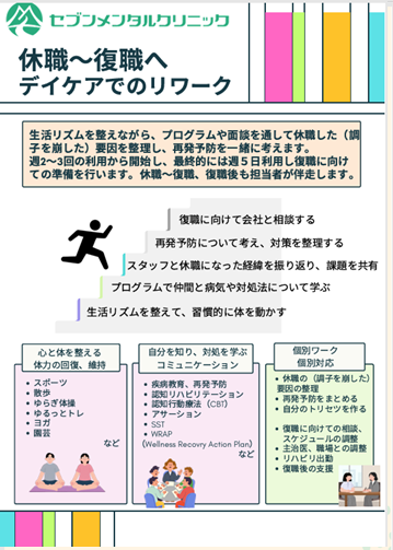 休職〜復職へ デイケアでのリワーク