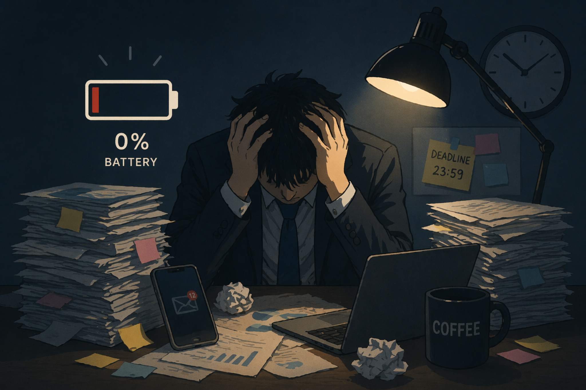 ストレスのサイン